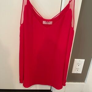 Never worn small red Galen camisole